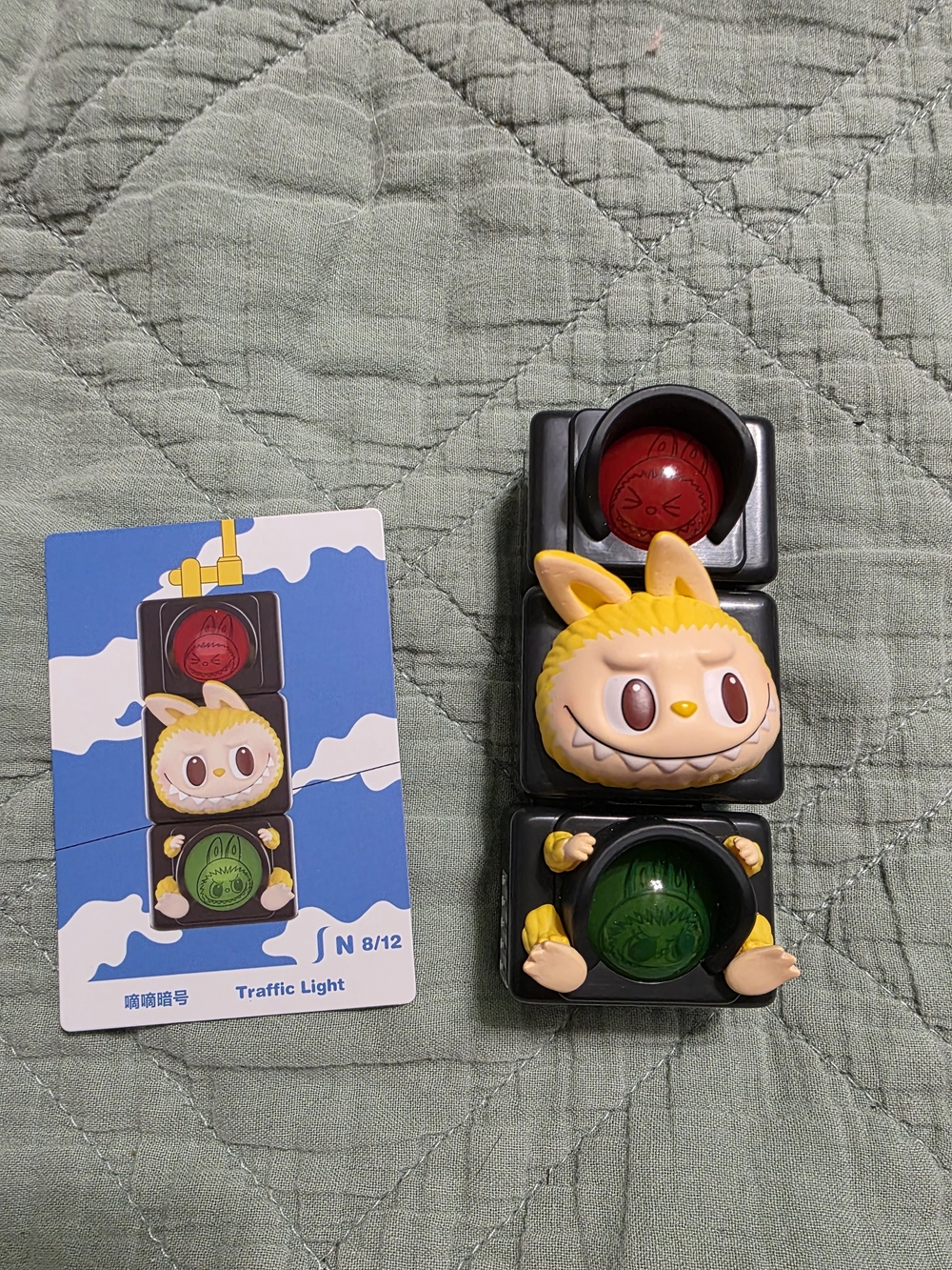 The Monsters Almost Hidden Traffic Light Figurine